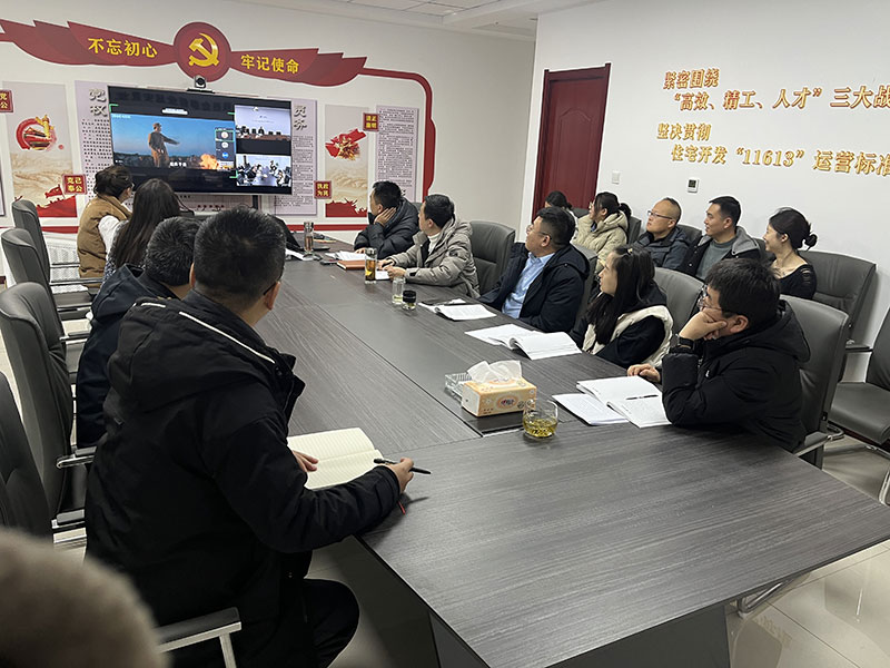 延安置业党支部开展主题党日活动