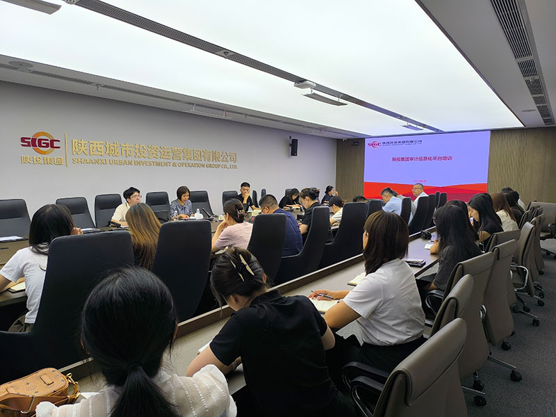 金泰恒业开展陕投审计信息化平台培训
